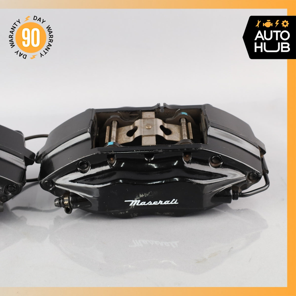02-07 Maserati M138 Coupe 4200 Front Left & Right Brake Caliper Calipers Set OEM - photo 5