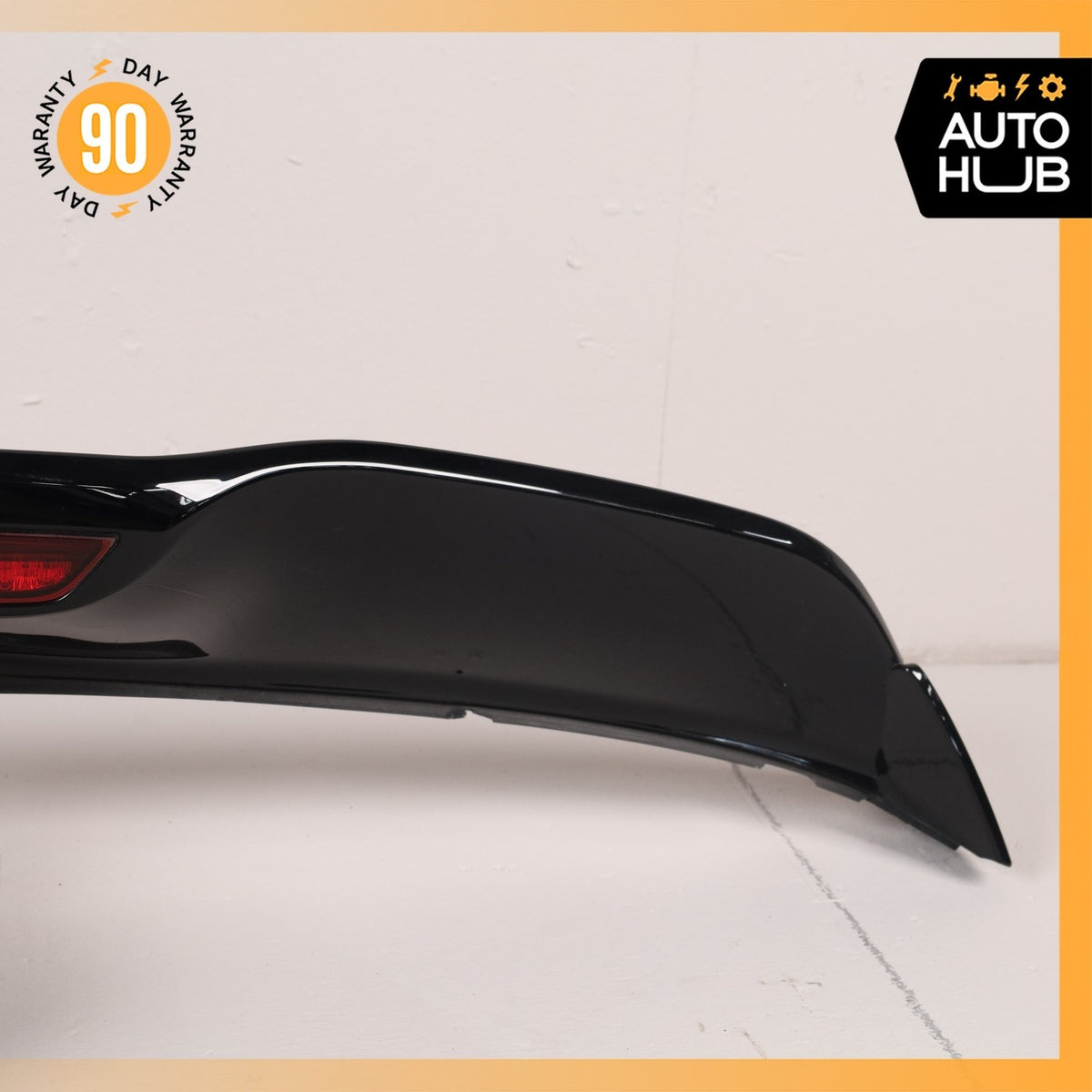 12-14 Porsche Cayenne 958 Trunk Lid Molding Trim Spoiler Wing w/ Light OEM - photo 8
