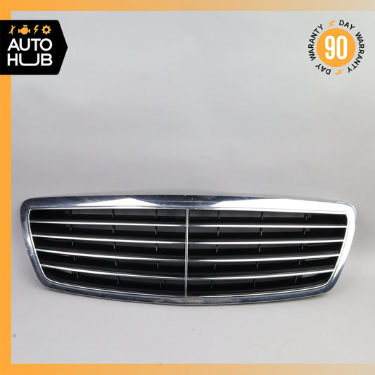 03-06 Mercedes W220 S350 S55 AMG Front Radiator Hood Center Grill Grille OEM - photo 1