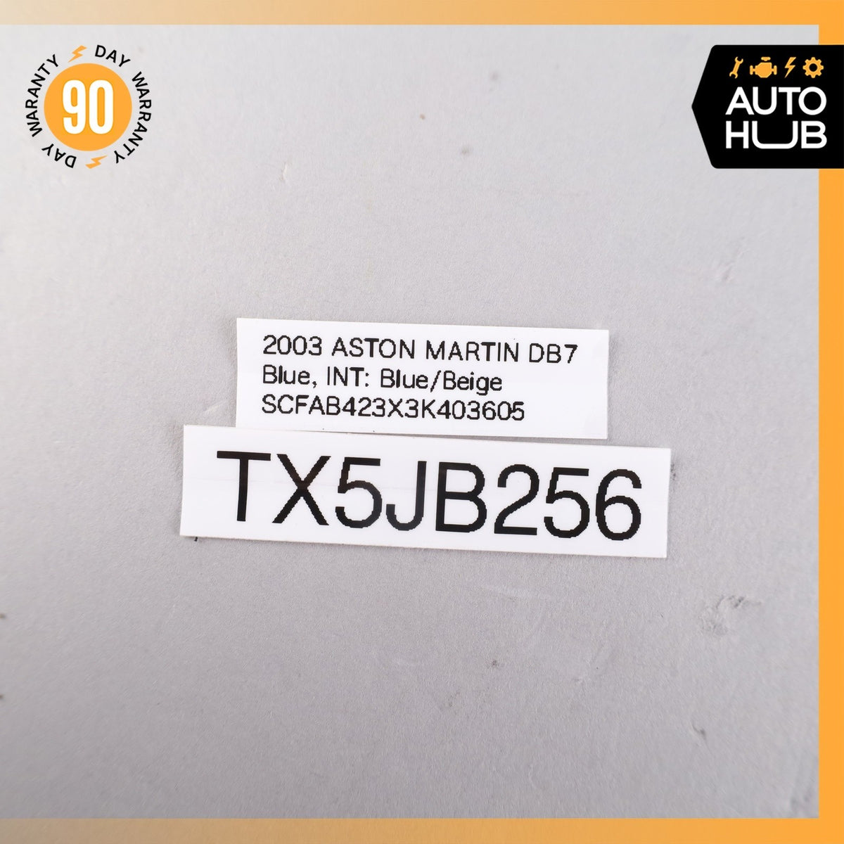00-04 Aston Martin DB7 Vantage Mass Air Flow Sensor OEM 38k - photo 10