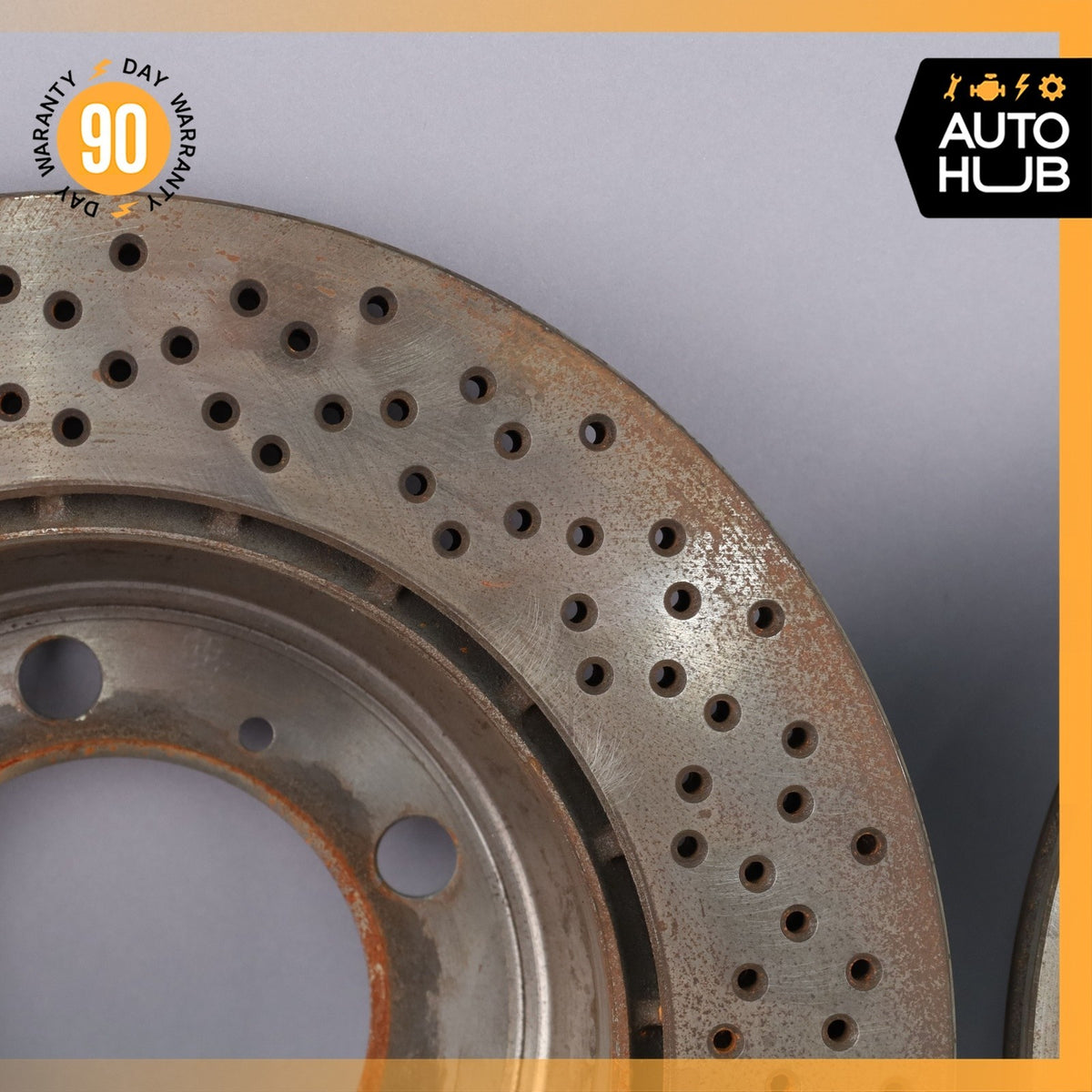 Porsche Boxster 987 Rear Left & Right Brake Rotors Disc Set Aftermarket - photo 15