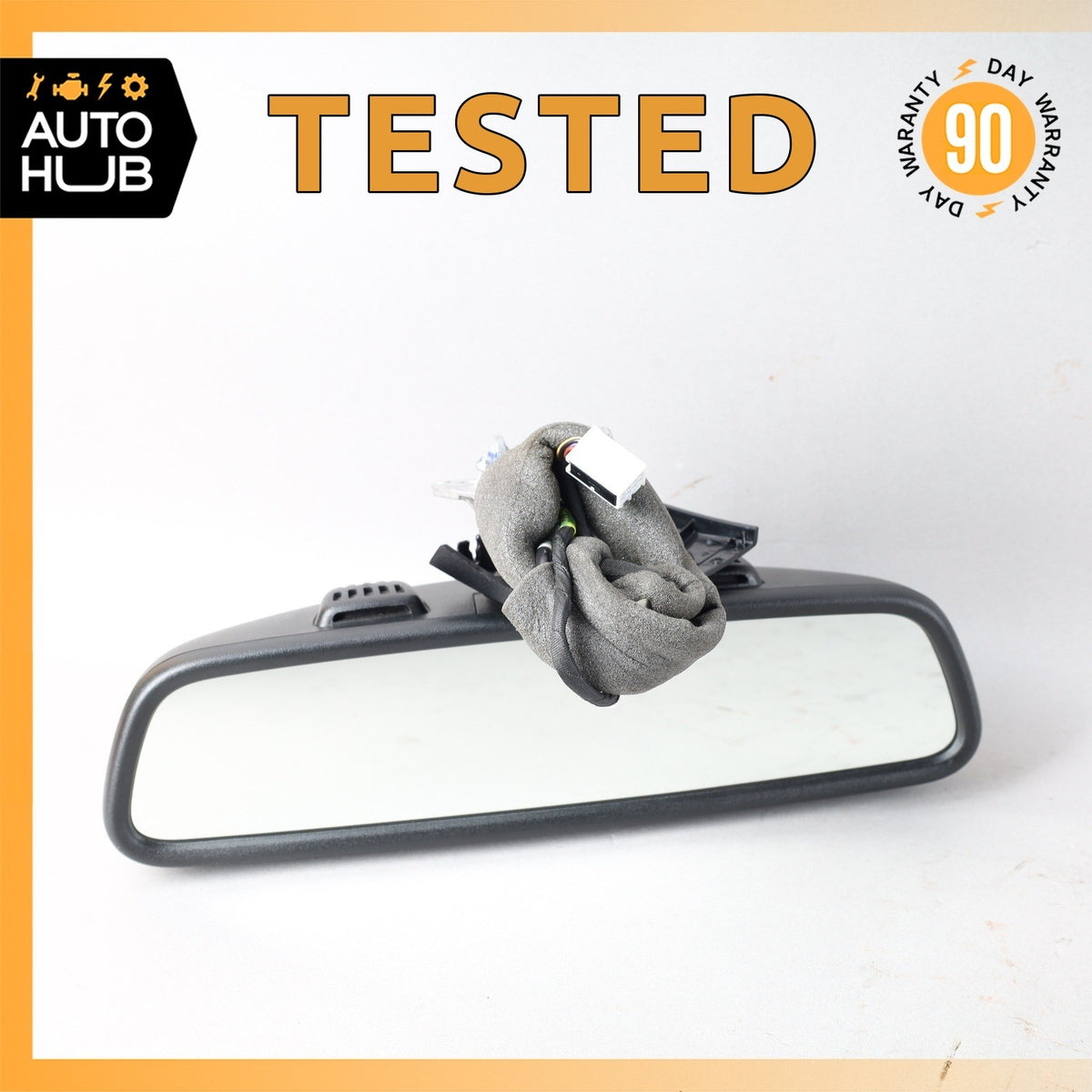 10-16 Mercedes W207 E350 C250  Interior Rear View Mirror 2048104217 Black OEM - photo 1