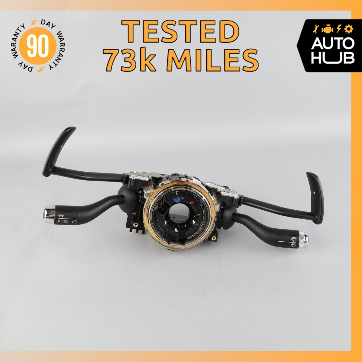 Bentley Continental GT GTC Steering Column Switches Clock Spring OEM 73k - photo 1