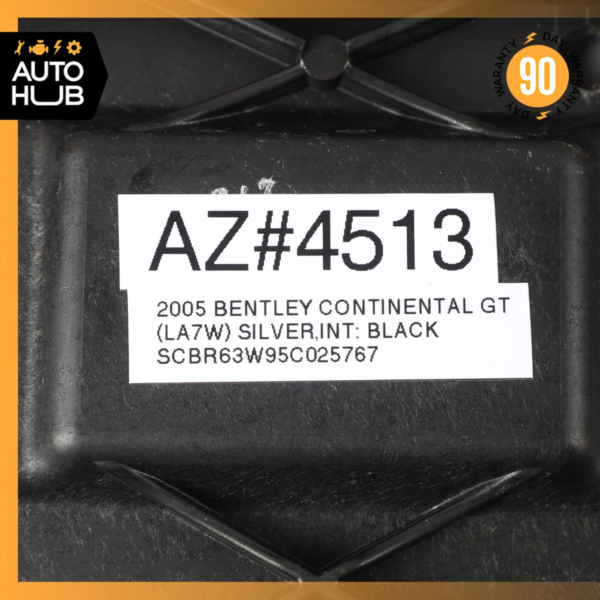 03-18 Bentley Continental GT Rear Left Side Battery Tray Box Bracket Plate OEM - photo 13