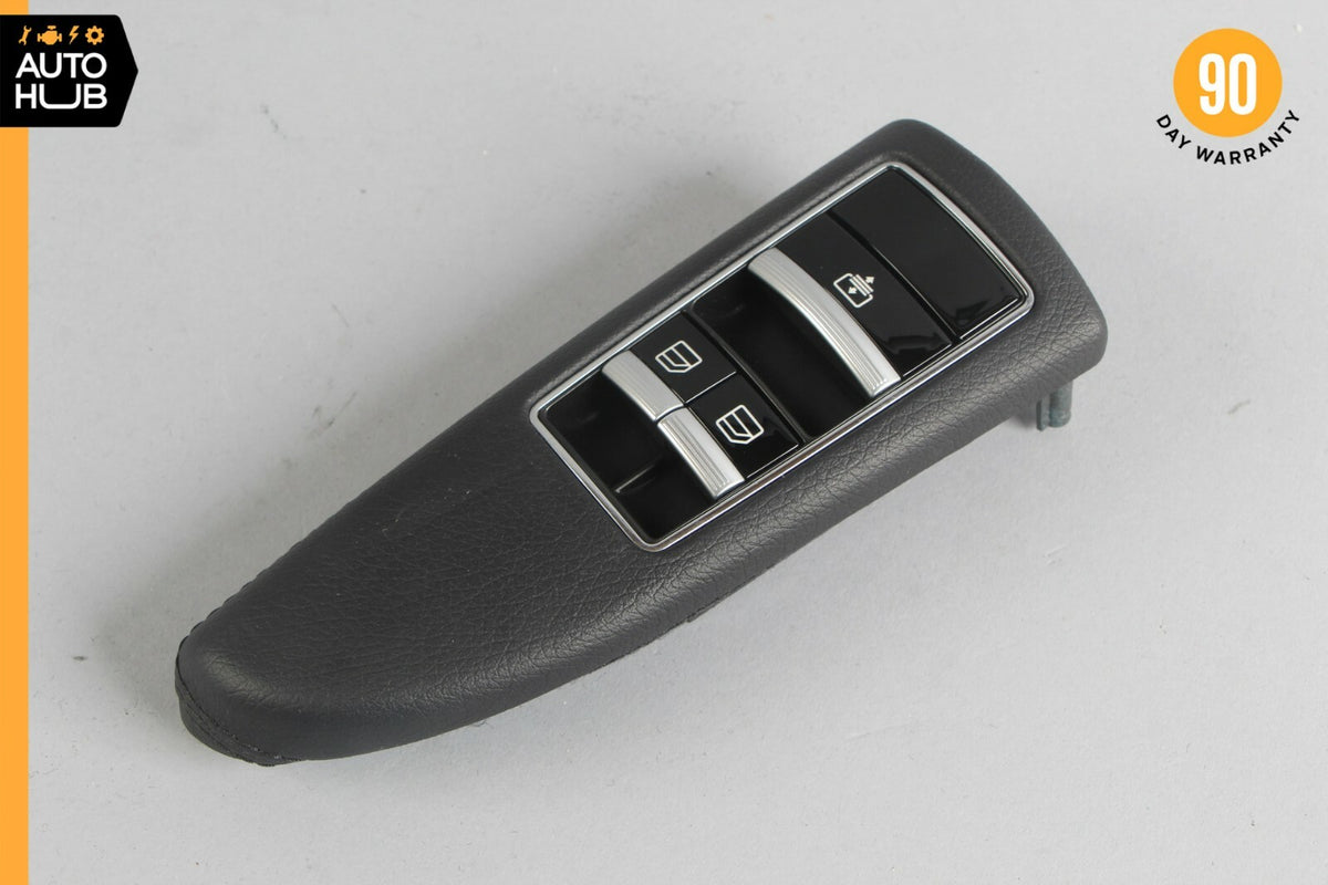 10-13 Mercedes W221 S400 S550 Rear Left Driver Window Control Switch Black OEM - photo 7