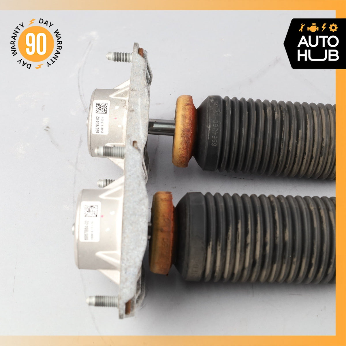 14-19 BMW F15 X5 X6 Rear Left & Right Suspension Shock Absorber Set of 2 KYB - photo 8