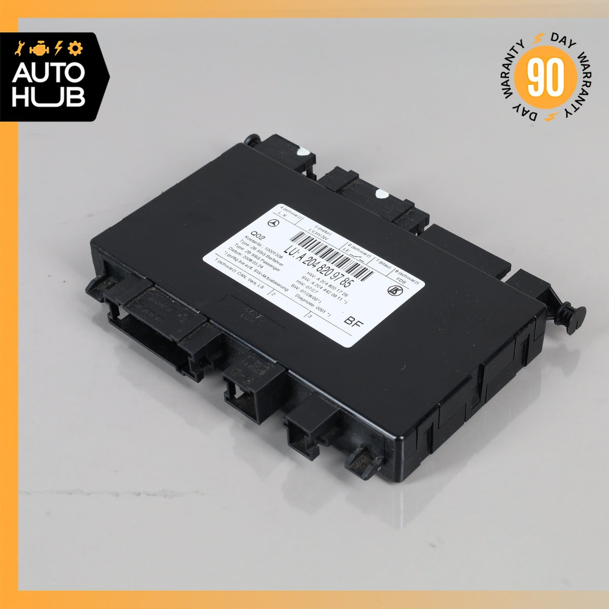 Mercedes W204 C63 CLS550 SLK250 C350 Seat Control Module Front Right Side OEM - photo 2