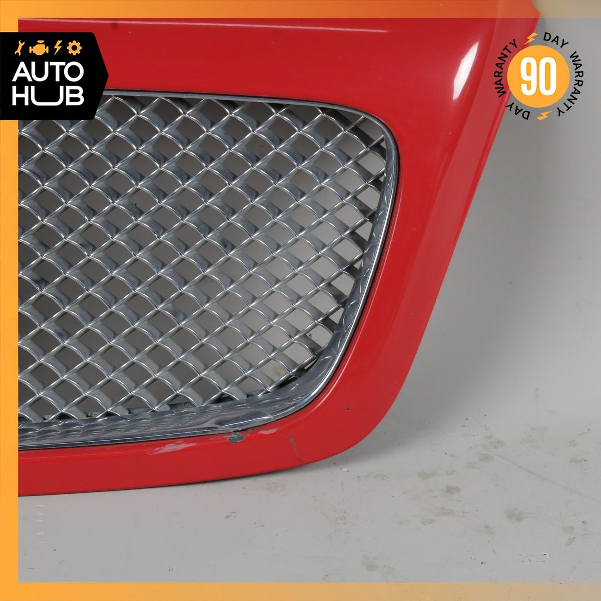 Bentley Continental GT Flying Spur Hood Radiator Grille Grill Red OEM - photo 5