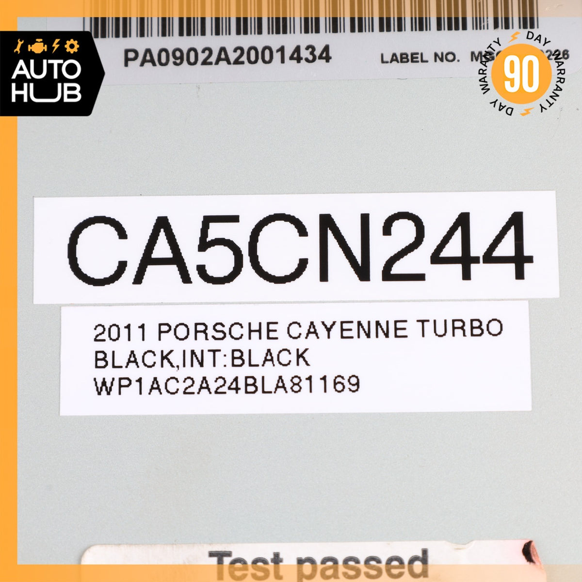 11-16 Porsche Cayenne 958 Rear View Backup Camera Control Module OEM - photo 8