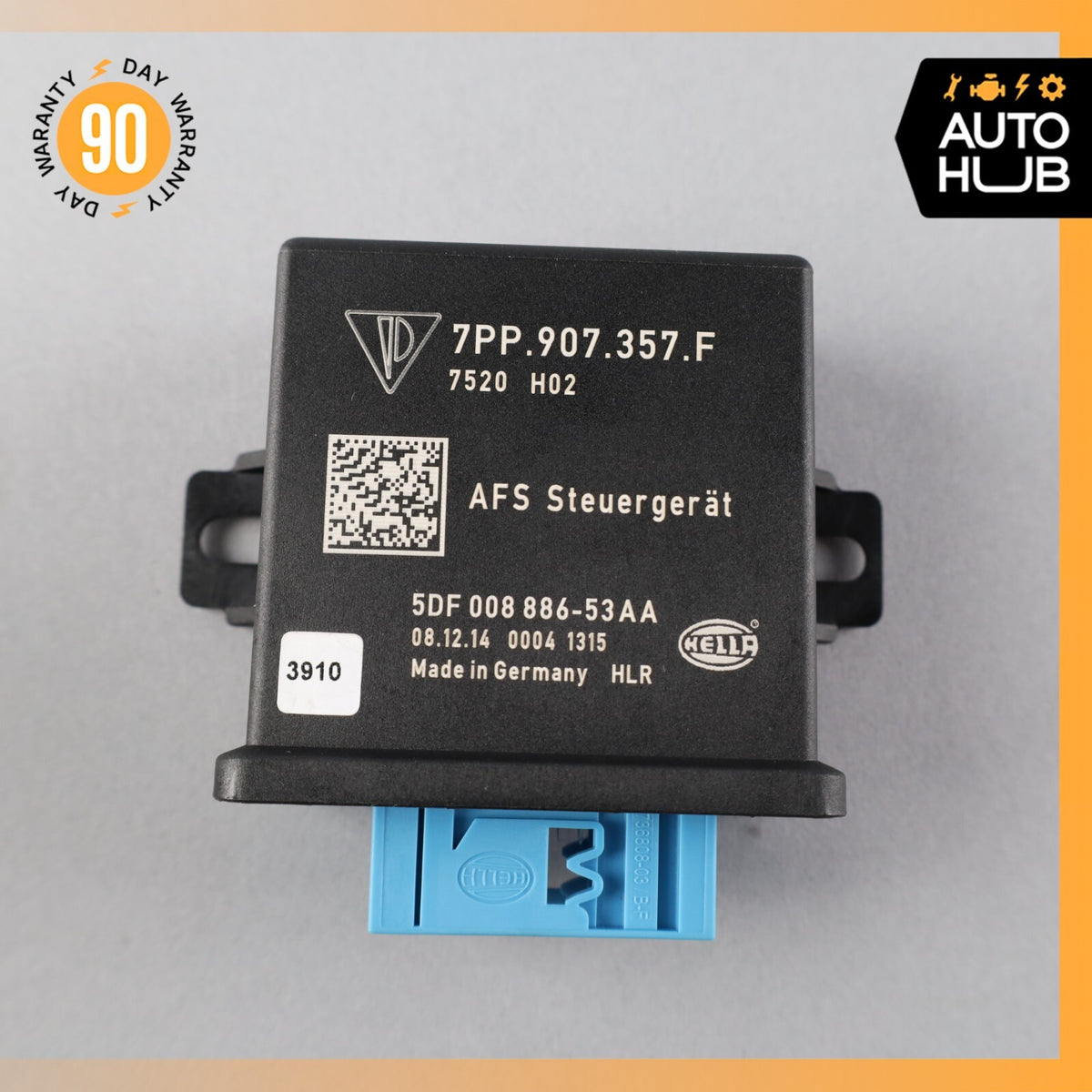 2015 Porsche Macan S 95B Headlight Control Module 7PP907357F OEM - photo 8