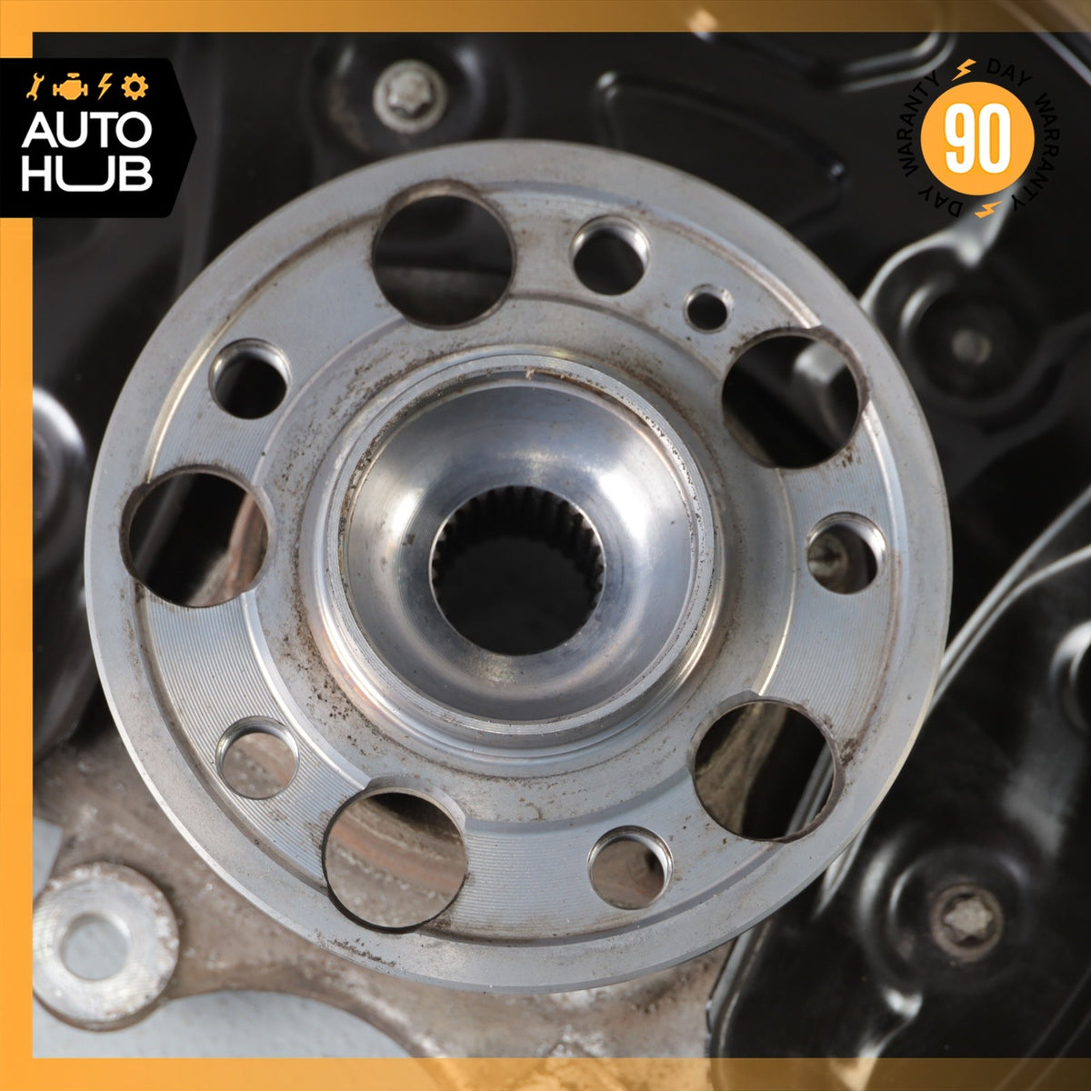 15-20 Mercedes W205 C300 C350e Rear Left Side Spindle Knuckle Hub OEM - photo 5