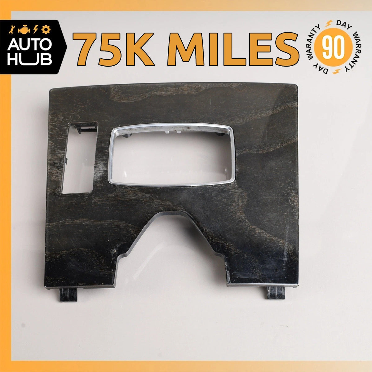 14-16 Mercedes W212 E350 E550 Console Head Unit Controller Knob Trim Cover OEM - photo 1