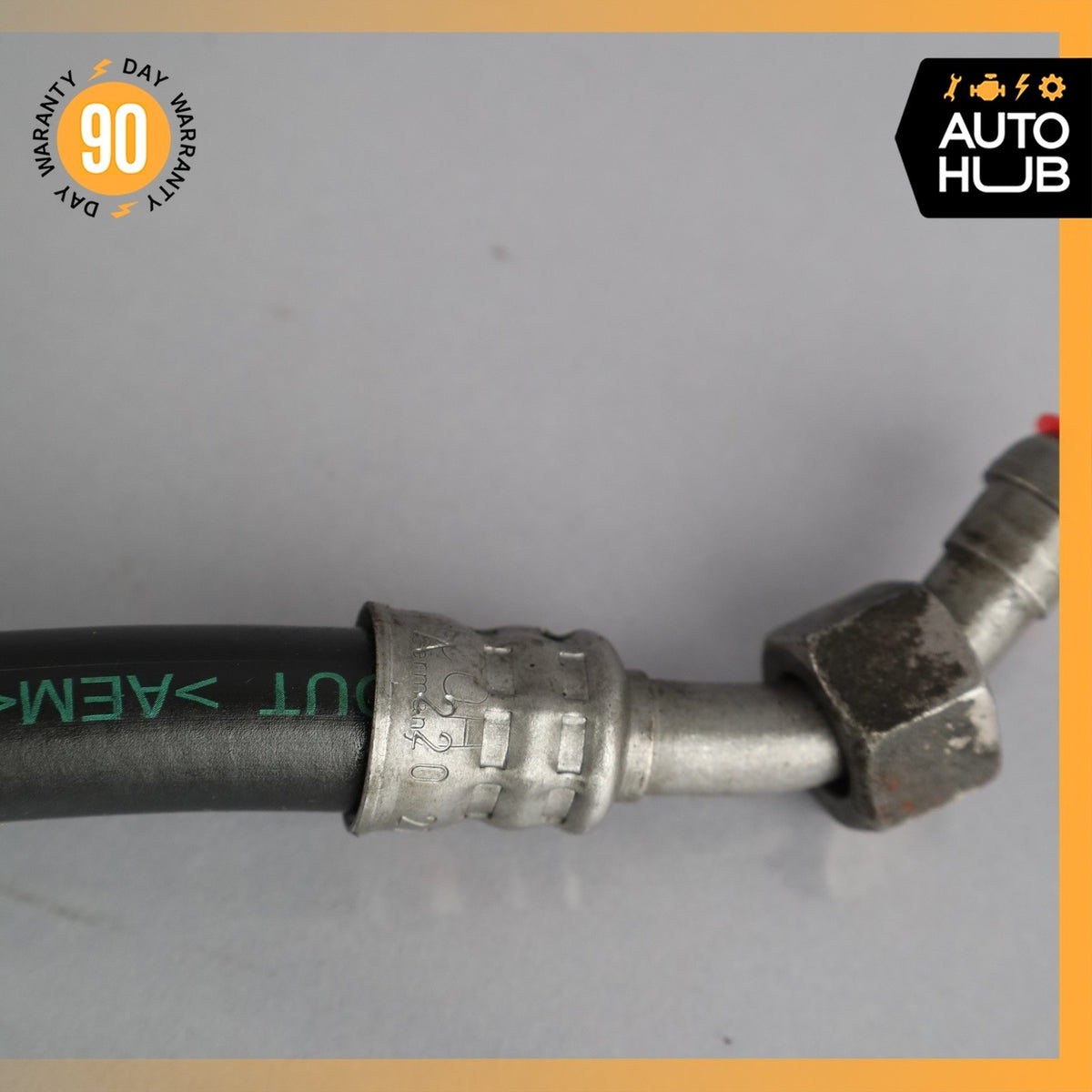 03-06 Mercedes W215 CL600 S600 Left Transmission Oil Cooler Pressure Line OEM - photo 10