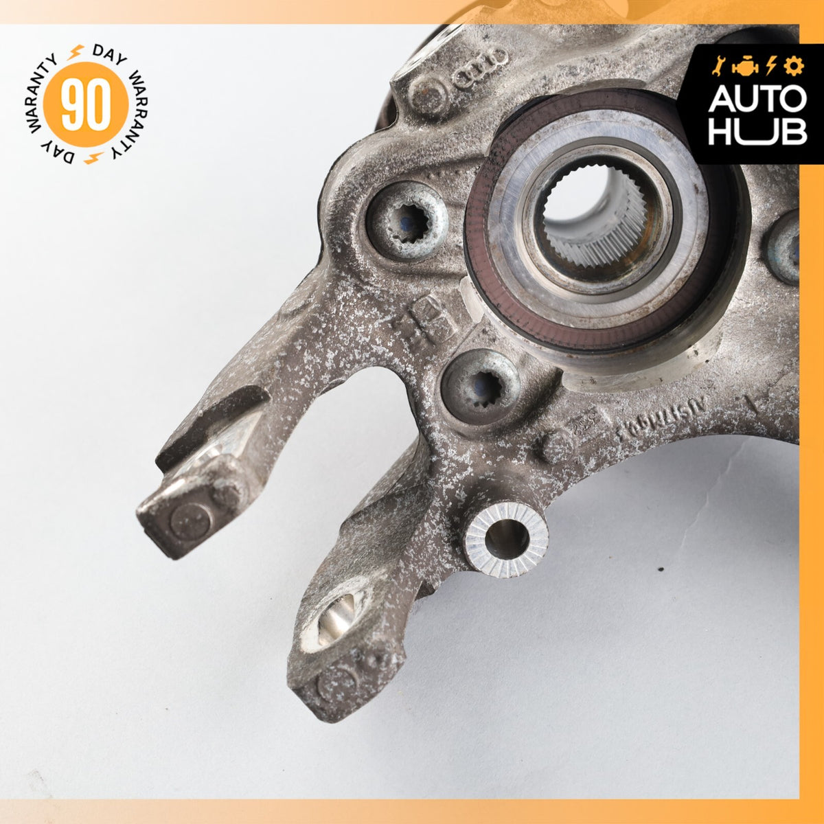 03-13 Bentley Continental Flying Spur Rear Left Side Spindle Knuckle Hub OEM 58k - photo 10