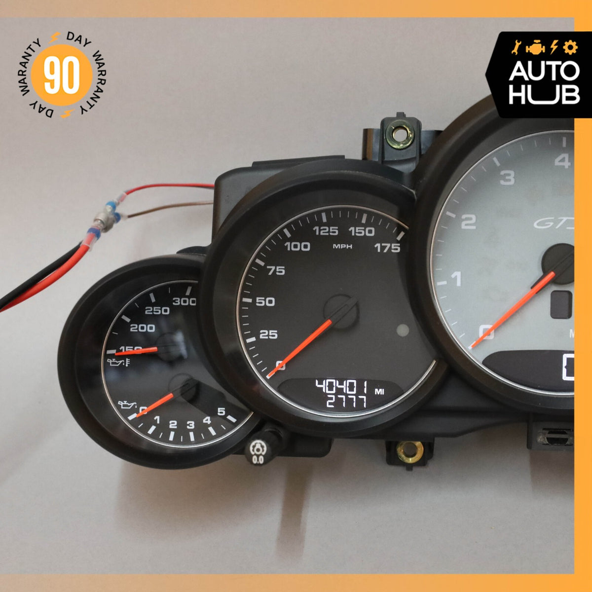 2013 Porsche Cayenne 958 GTS 4.8L Instrument Speedometer Cluster OEM 40k - photo 3