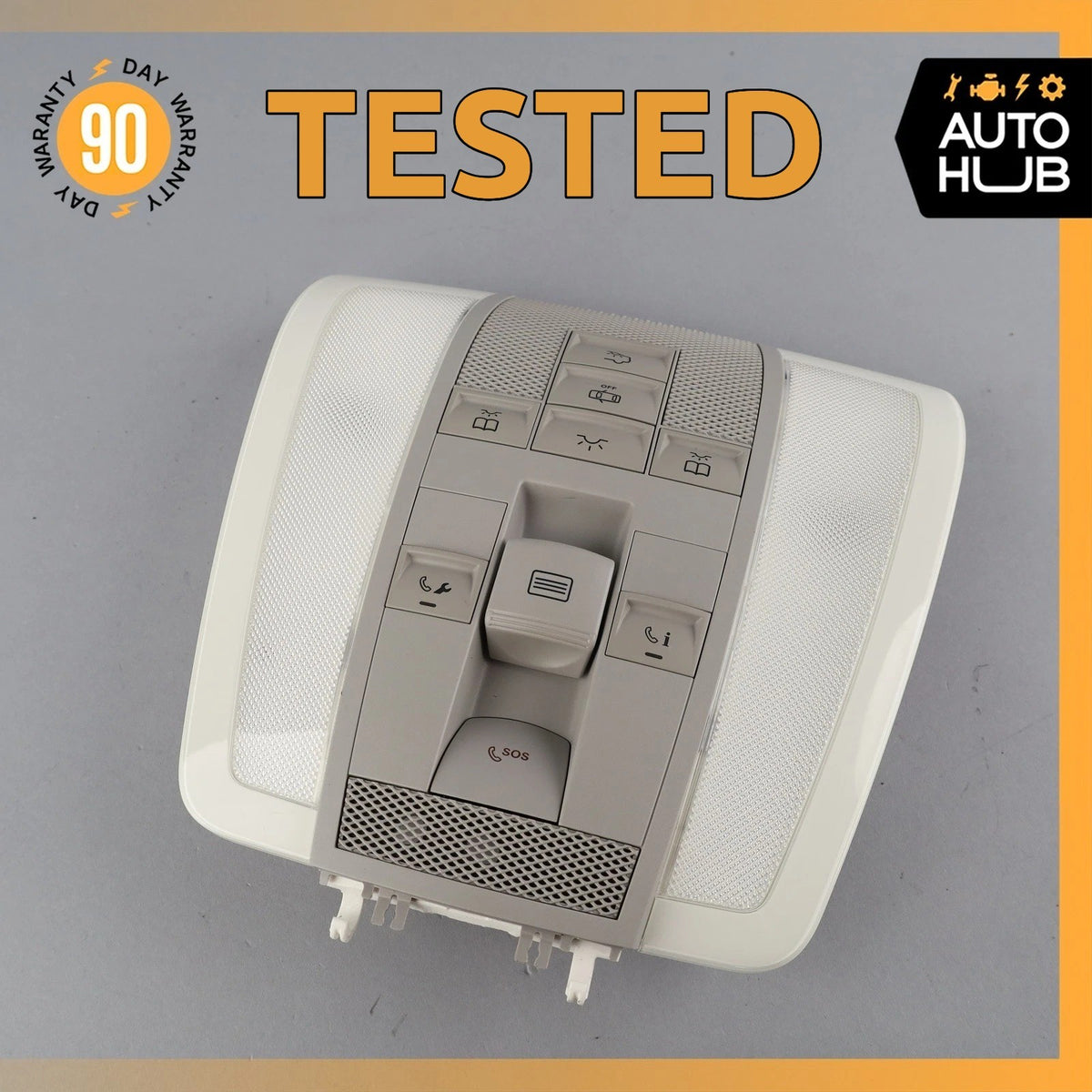 Mercedes W207 E350 E400 Overhead Dome Light Lamp Gray 2048201923 OEM - photo 1