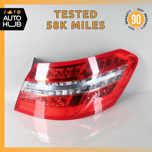 10-13 Mercedes W212 E350 Sedan LED Tail Light Lamp Right Passenger Side OEM 58k - photo 1