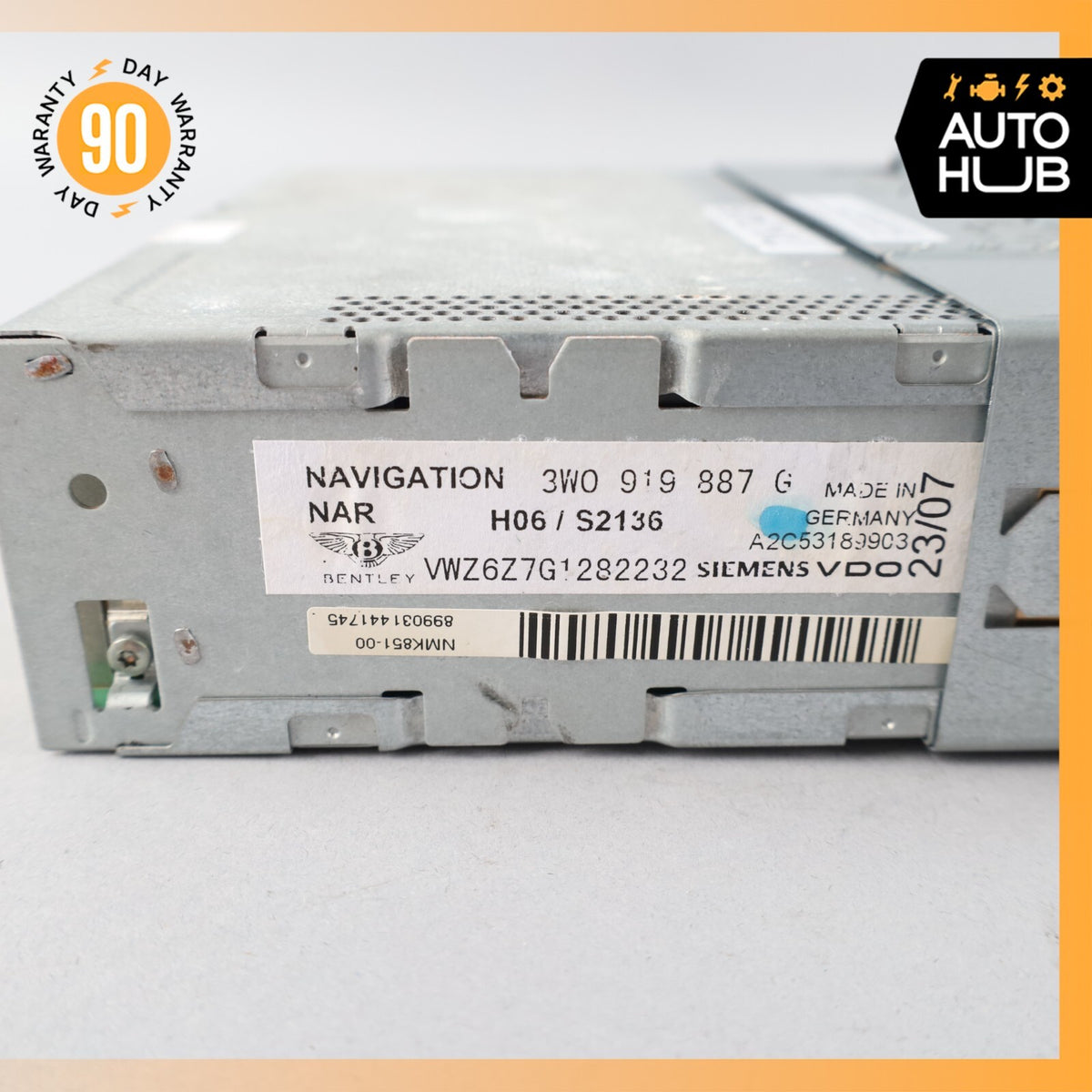 07-10 Bentley Continental GTC Flying Spur Navigation CD Disc Player GPS OEM 62k - photo 10