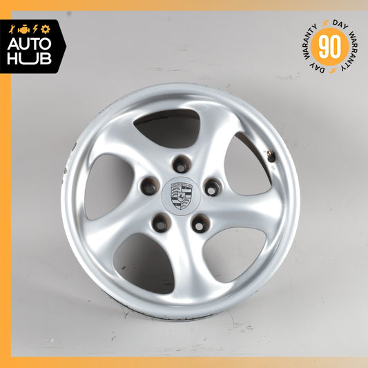 Porsche Boxster 986 911 7 x 17 17" Front Wheel Rim 99636212400 OEM - photo 1
