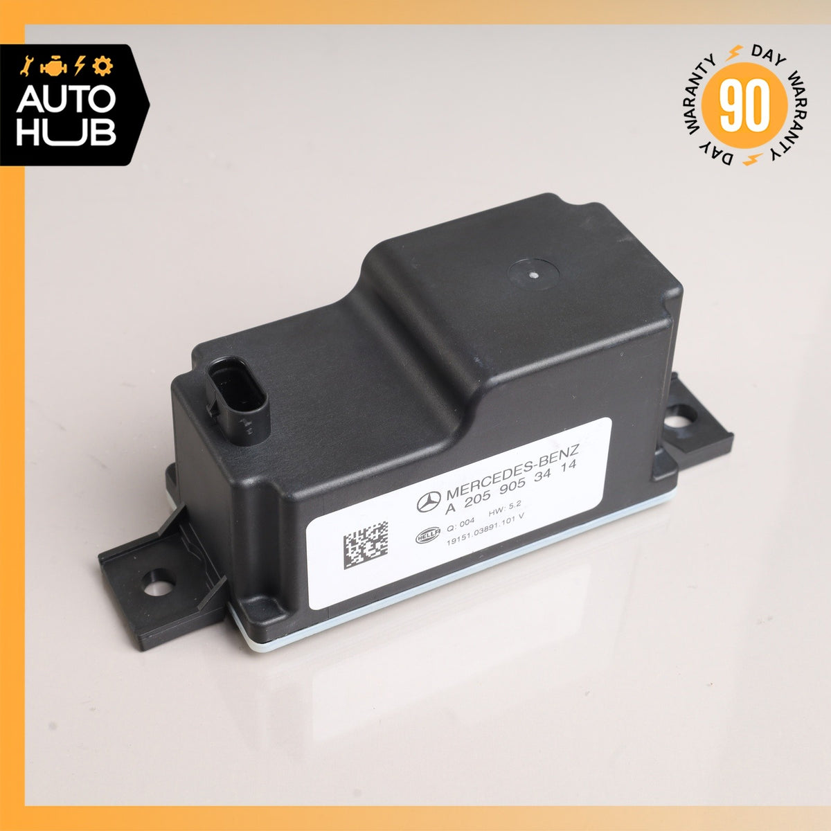 15-23 Mercedes W205 C300 C43 AMG Voltage Converter Control Module OEM 67k - photo 2