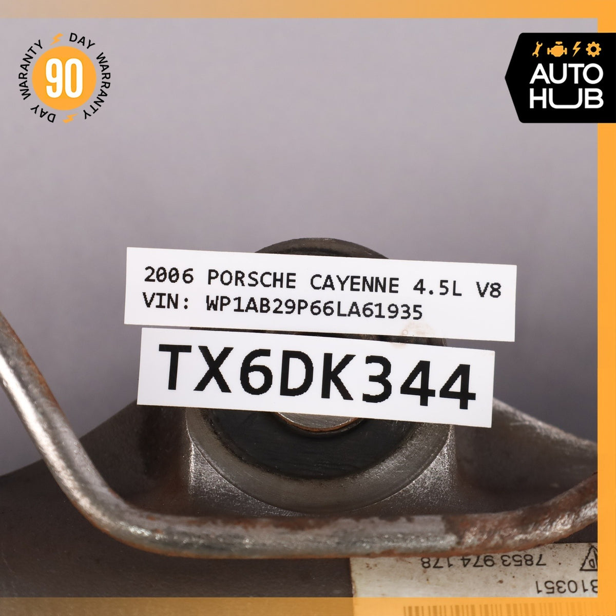 03-10 Porsche Cayenne 955 957 Power Steering Rack and Pinion 7L5422055AH OEM - photo 17