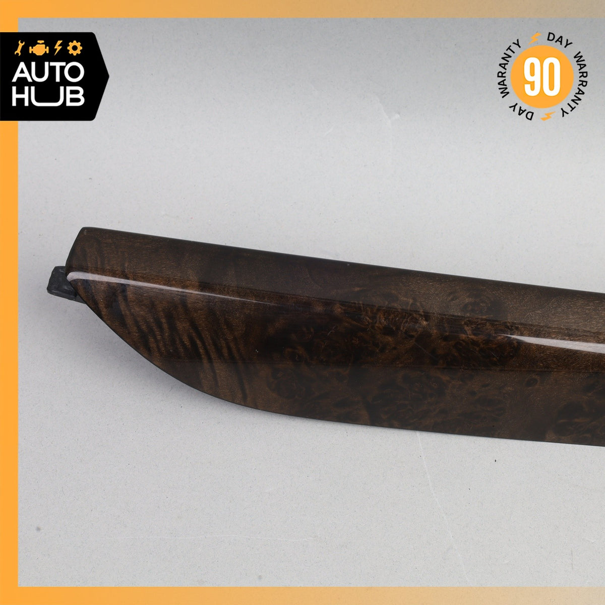 14-18 BMW F15 X5 Front Left Side Center Console Cover Panel Wood OEM - photo 2