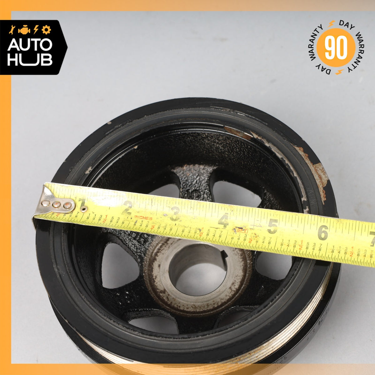 Mercedes W204 C300 C350 M272 Engine Motor Crankshaft Pulley Vibration Damper OEM - photo 11
