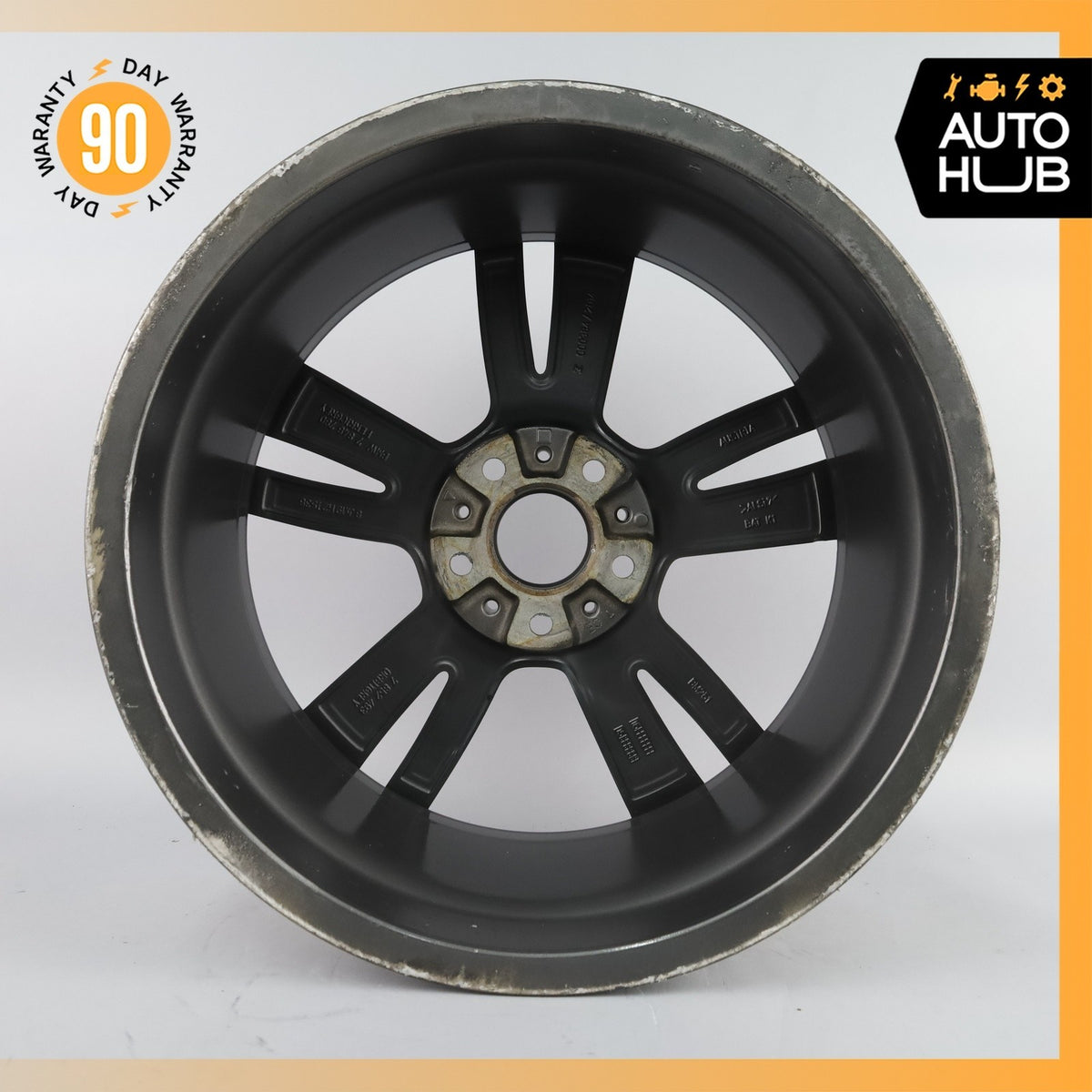 BMW F30 335i 340i 430i 8 x 19 19" Style 442 Front Wheel Rim Polished Gray OEM - photo 9