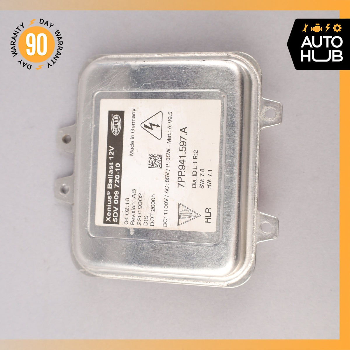 14-16 Porsche Panamera 970 Xenon HID Headlight Ballast Module Unit AFS OEM - photo 8