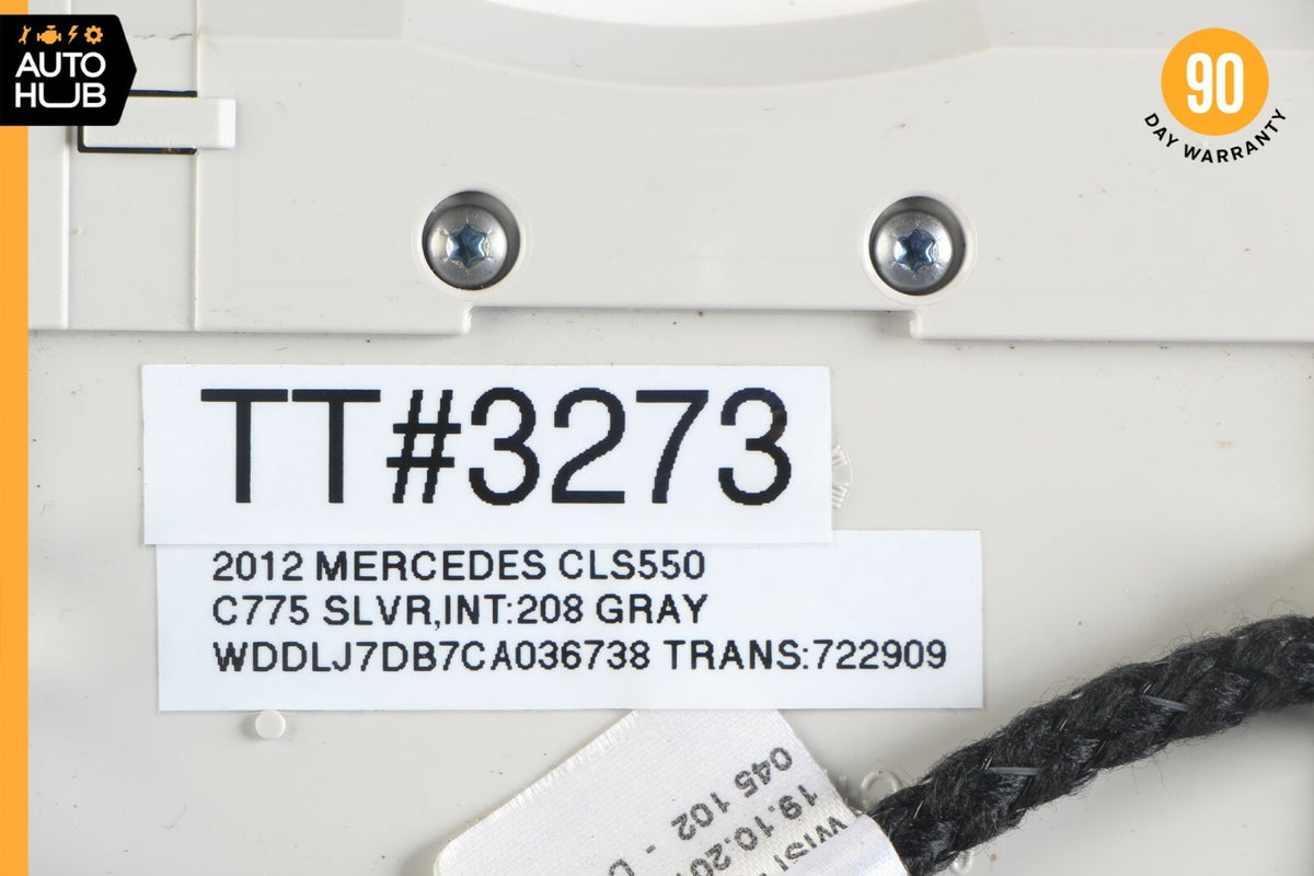 12-18 Mercedes W218 CLS550 CLS400 E350 Overhead Dome Light Gray 2129002106 OEM - photo 12