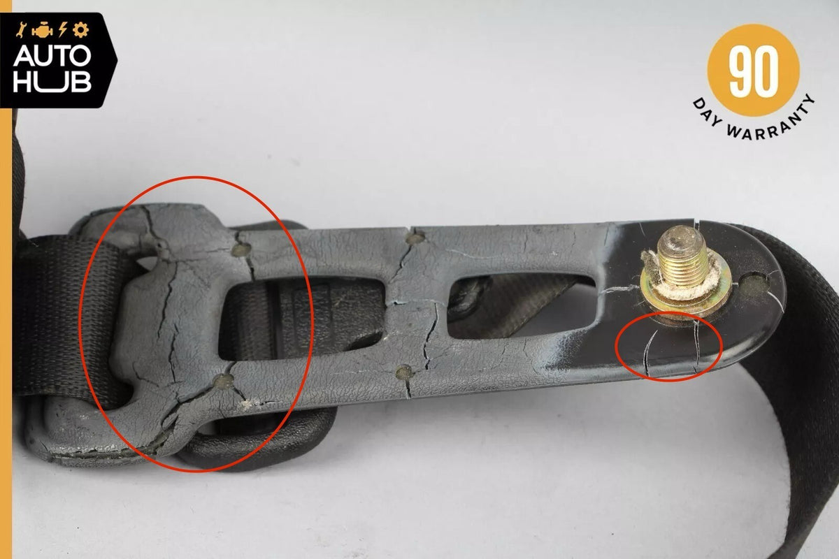 87-95 Mercedes W124 E320 Wagon 3rd Third Row Rear Left Seat Belt Seatbelt OEM - photo 6