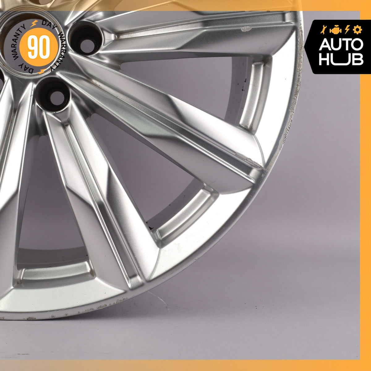 Audi D4 A8 A8L 9 x 20 20" Wheel Rim Galvanic Silver 4H0601025CH OEM - photo 6