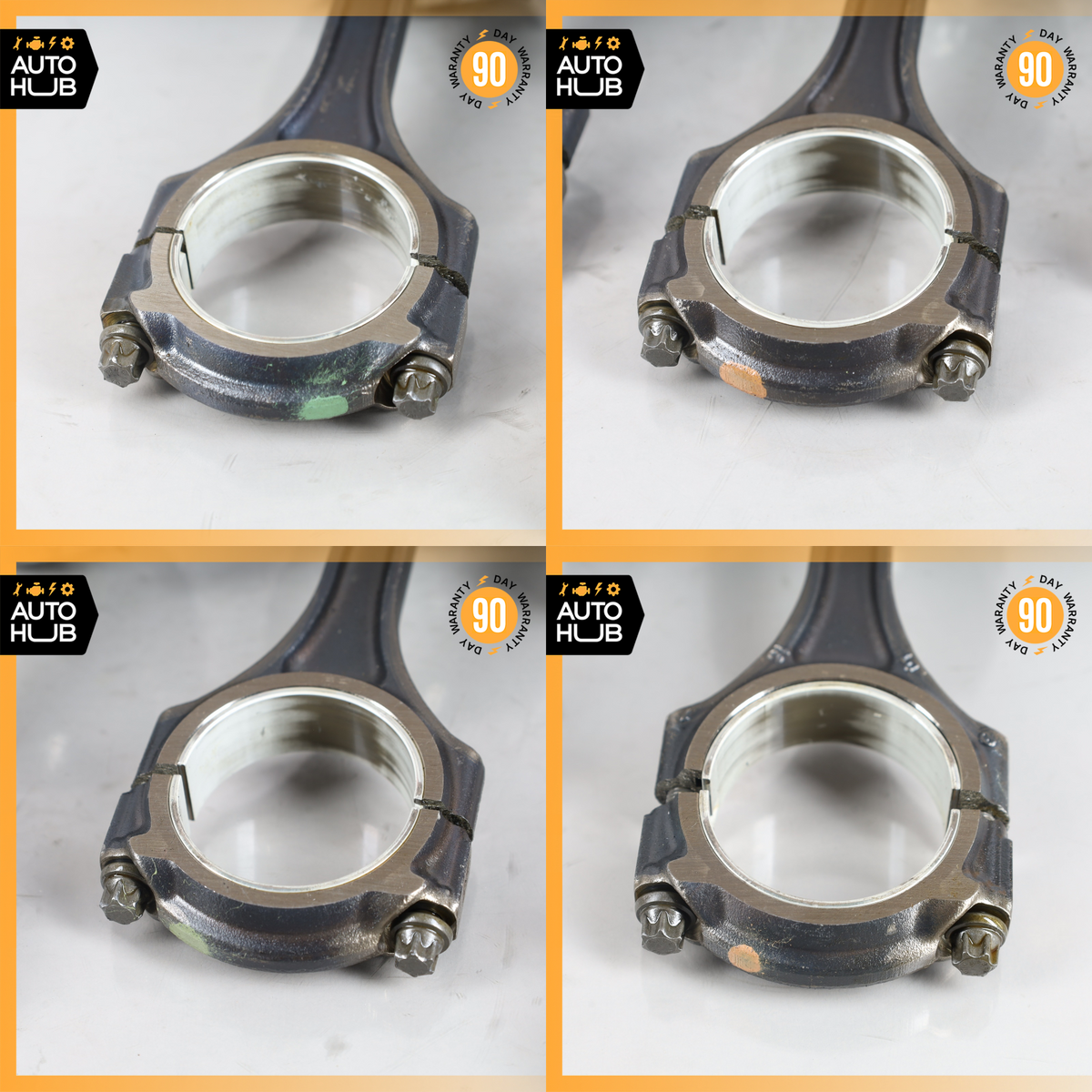 15-20 Mercedes W205 C300 E300 SLC300 M274 Engine Connecting Rod Piston Set OEM - photo 21