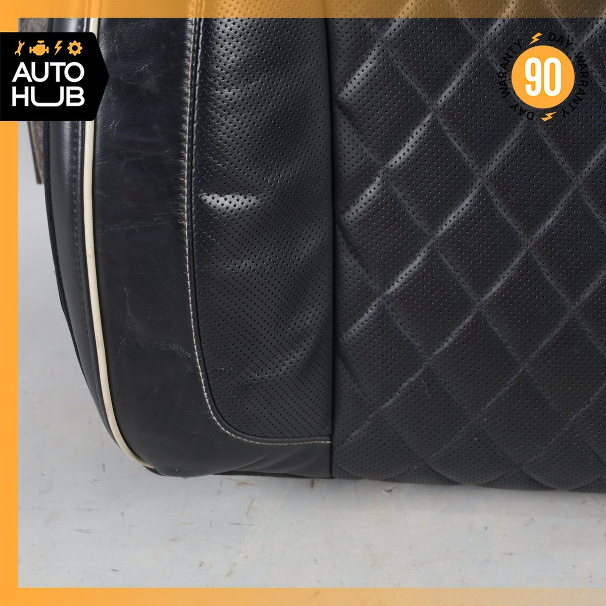 12-16 Mercedes X166 GL350 ML63 Front Right Top Upper Seat Cushion Designo OEM - photo 5