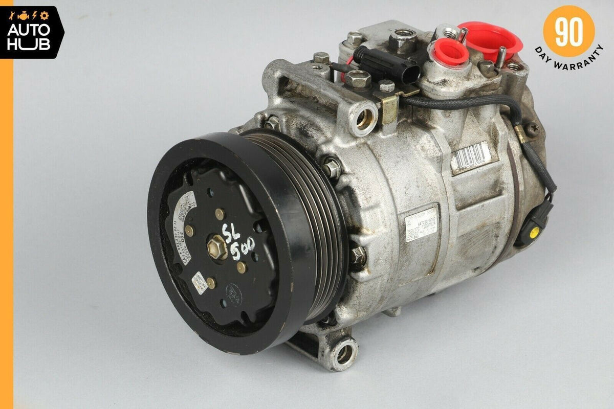 03-06 Mercedes R230 SL500 SL55 AC A/C Air Conditioning Compressor 0012300211 OEM - photo 1