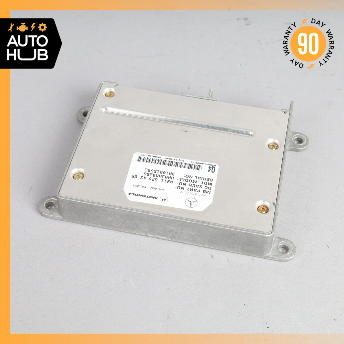 03-11 Mercedes R230 SL600 E55 AMG Motorola Bluetooth Communication Module OEM - photo 2