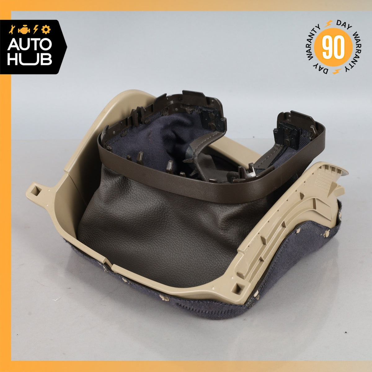 10-17 Mercedes W207 E350 E550 Coupe Steering Column Cover Boot Trim Beige OEM - photo 4