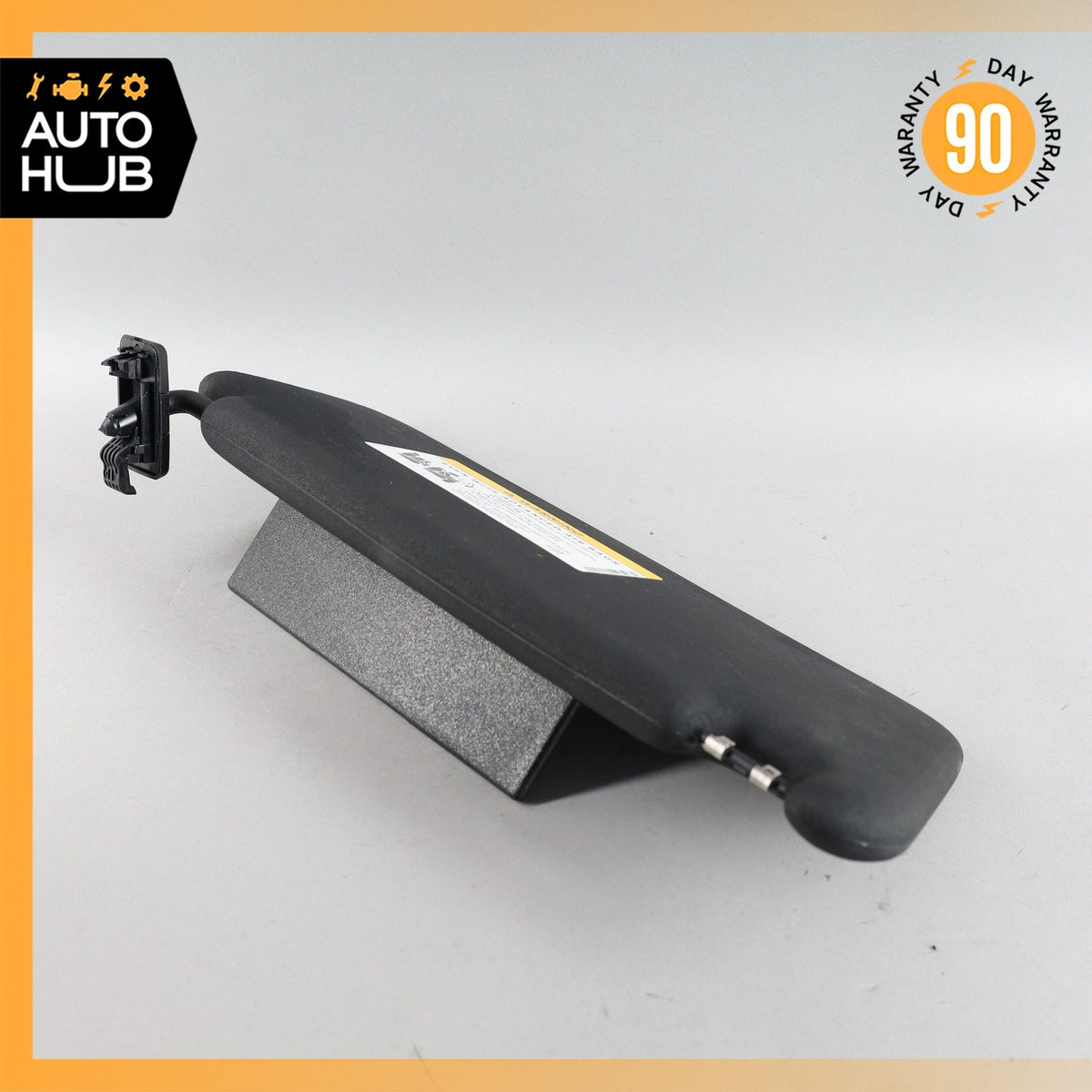 Mercedes W207 E350 C350 Coupe Left Side Sun Visor Shade Sunvisor Black OEM - photo 6