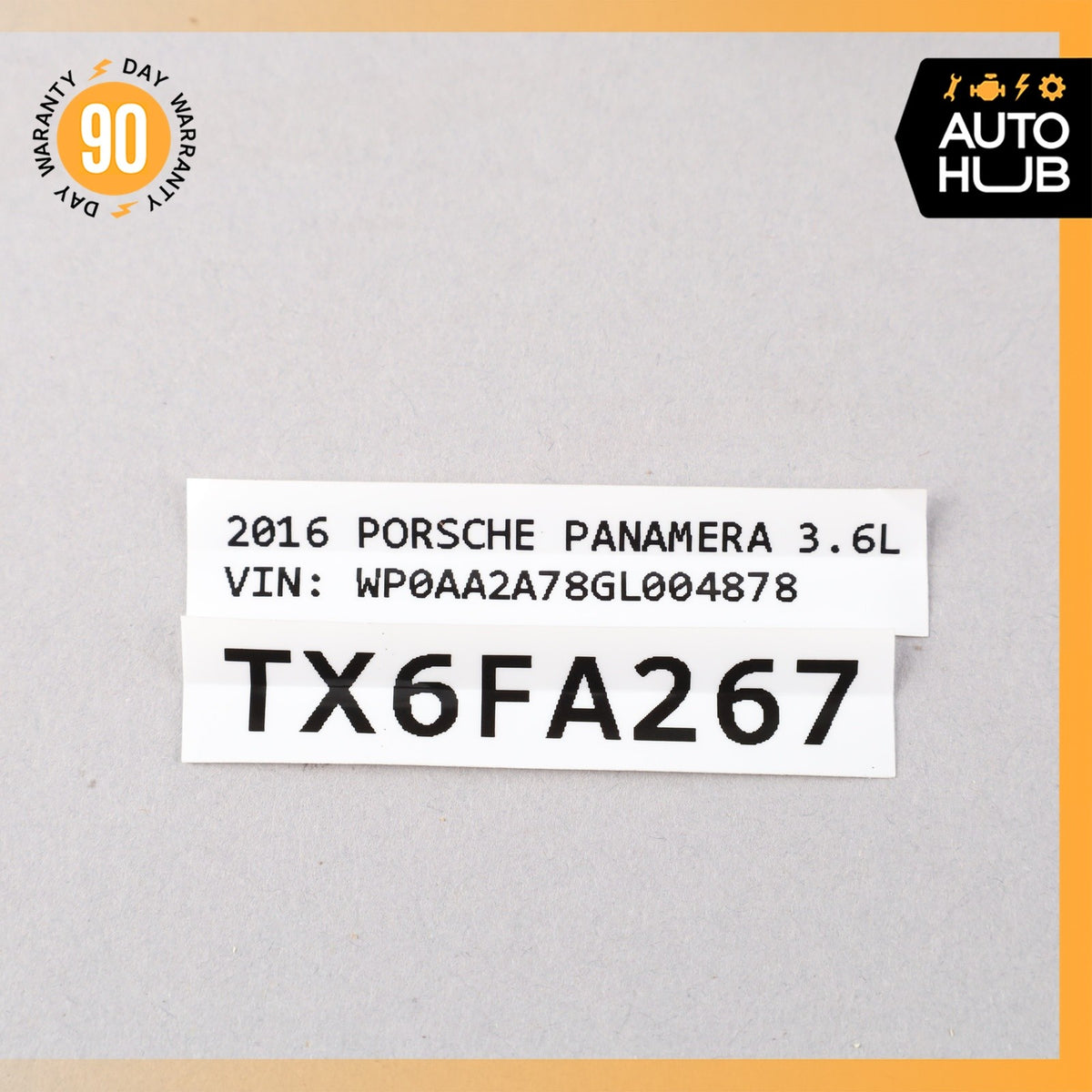 14-16 Porsche Panamera 970 Rear Right Passenger Blind Spot Sensor Module OEM - photo 10