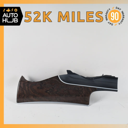 Mercedes W213 E300 Left Dashboard Dash Trim Wood OEM - photo 1