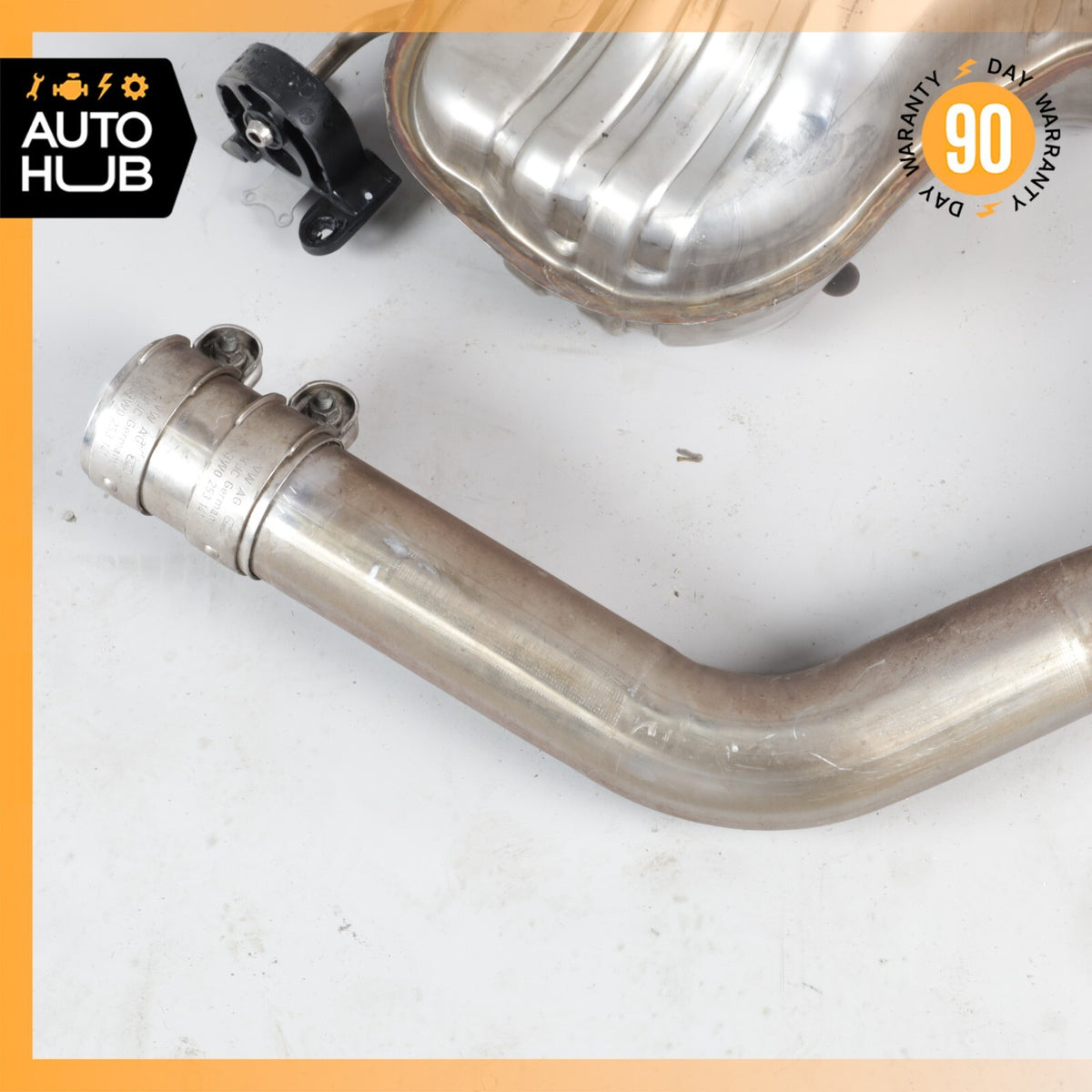 03-12 Bentley Continental GT Exhaust Muffler Mufflers Right & Left Set OEM 36k - photo 8