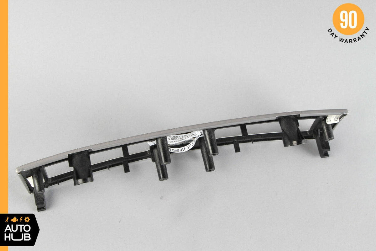 05-07 Mercedes W203 C280 C350 Dash Control Switch Panel Trim Bezel Aluminium OEM - photo 12