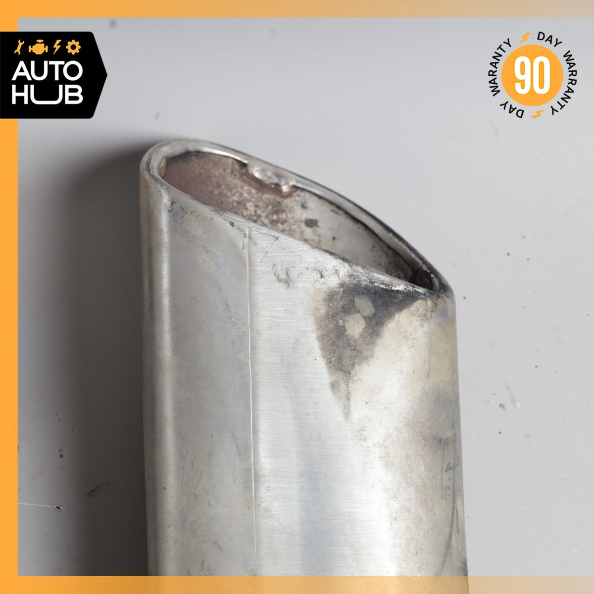 04-10 Porsche Cayenne 955 Rear Left & Right Exhaust Muffler Tip Set OEM - photo 12