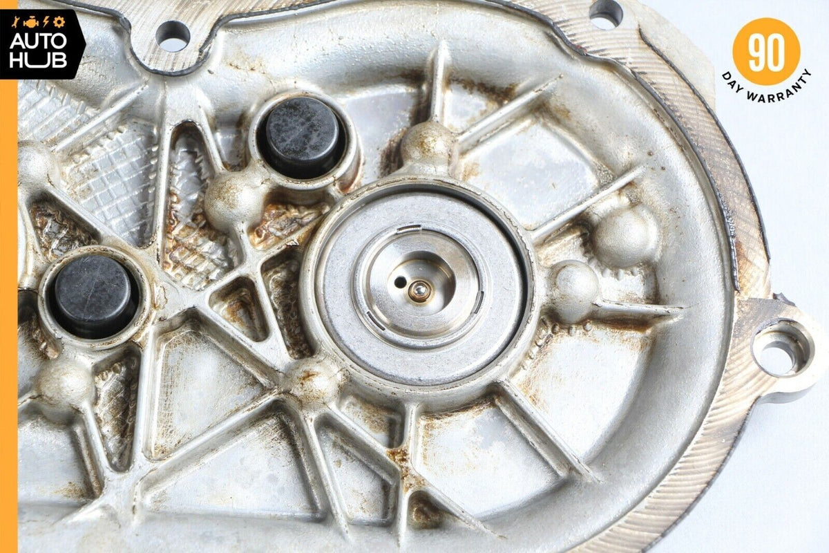 Mercedes W221 S550 E350 Front Left Side Engine Timing Chain Cover Plate OEM - photo 7