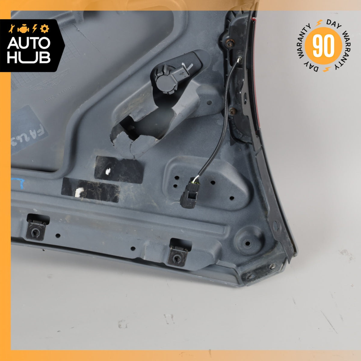 17-23 Aston Martin DB11 Rear Left Side Bumper Corner Panel Trim PRIMED OEM - photo 11