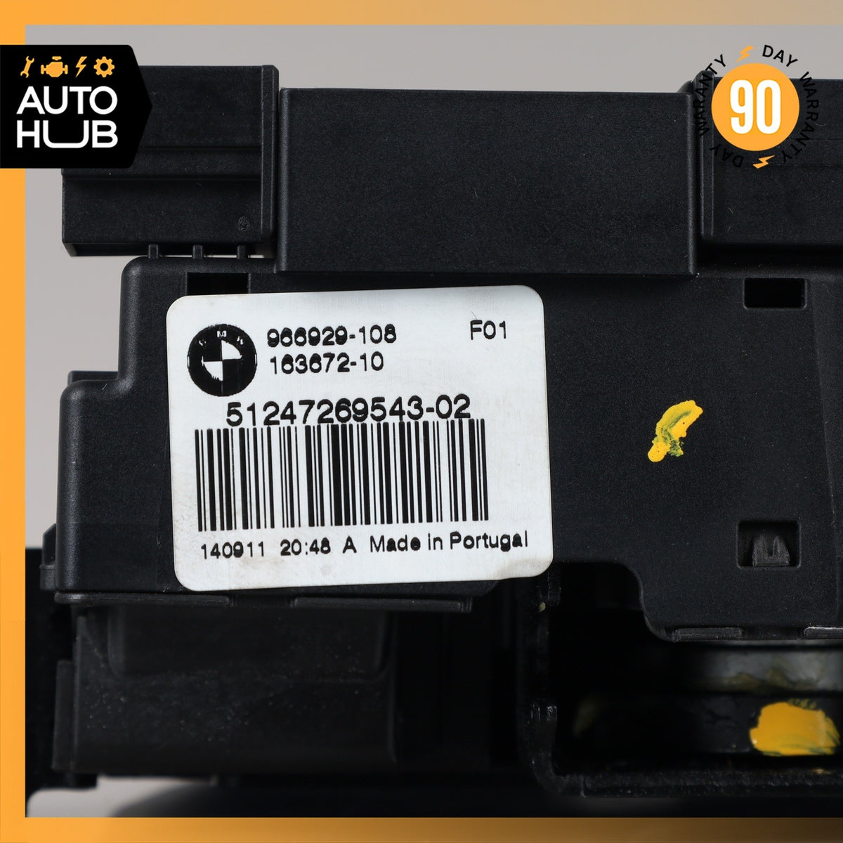 09-19 BMW F10 550i X5 Trunk Boot Lock Latch 51247269543 OEM - photo 8