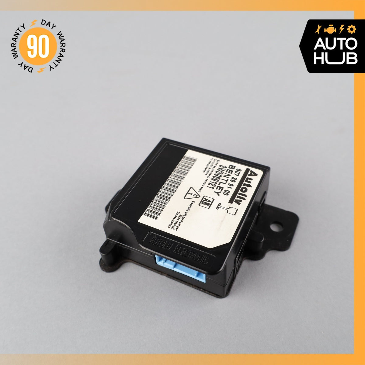 03-10 Bentley Continental GTC GT Safety Bag Sensor SRS Control Module OEM 43k - photo 2