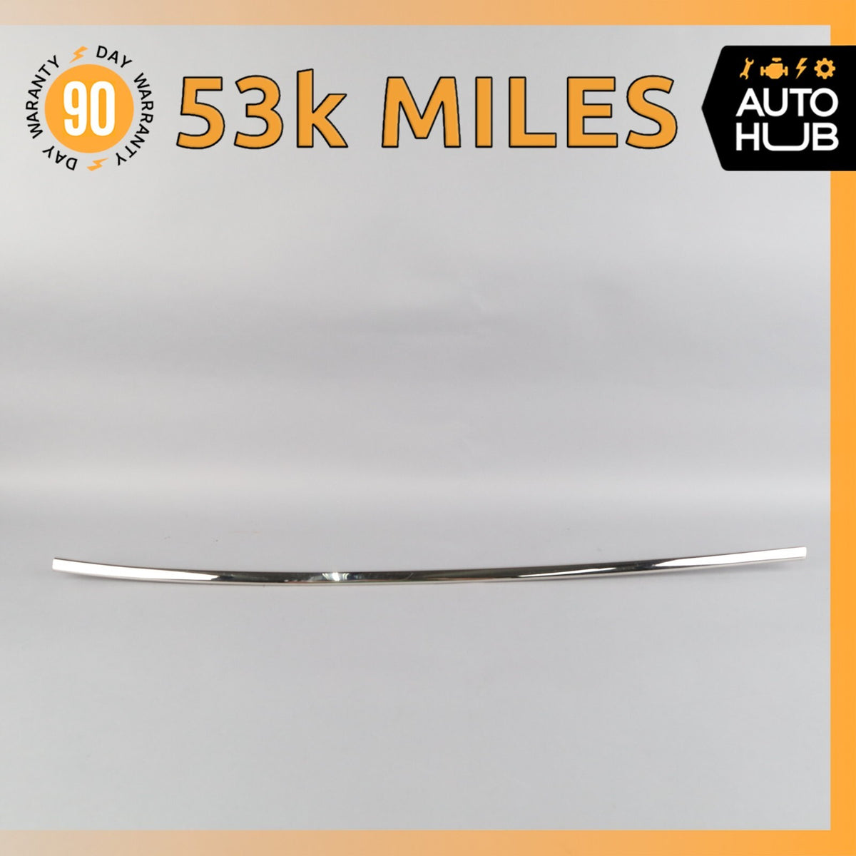 Bentley Continental Flying Spur Rear Left Door Upper Window Molding Trim OEM - photo 1