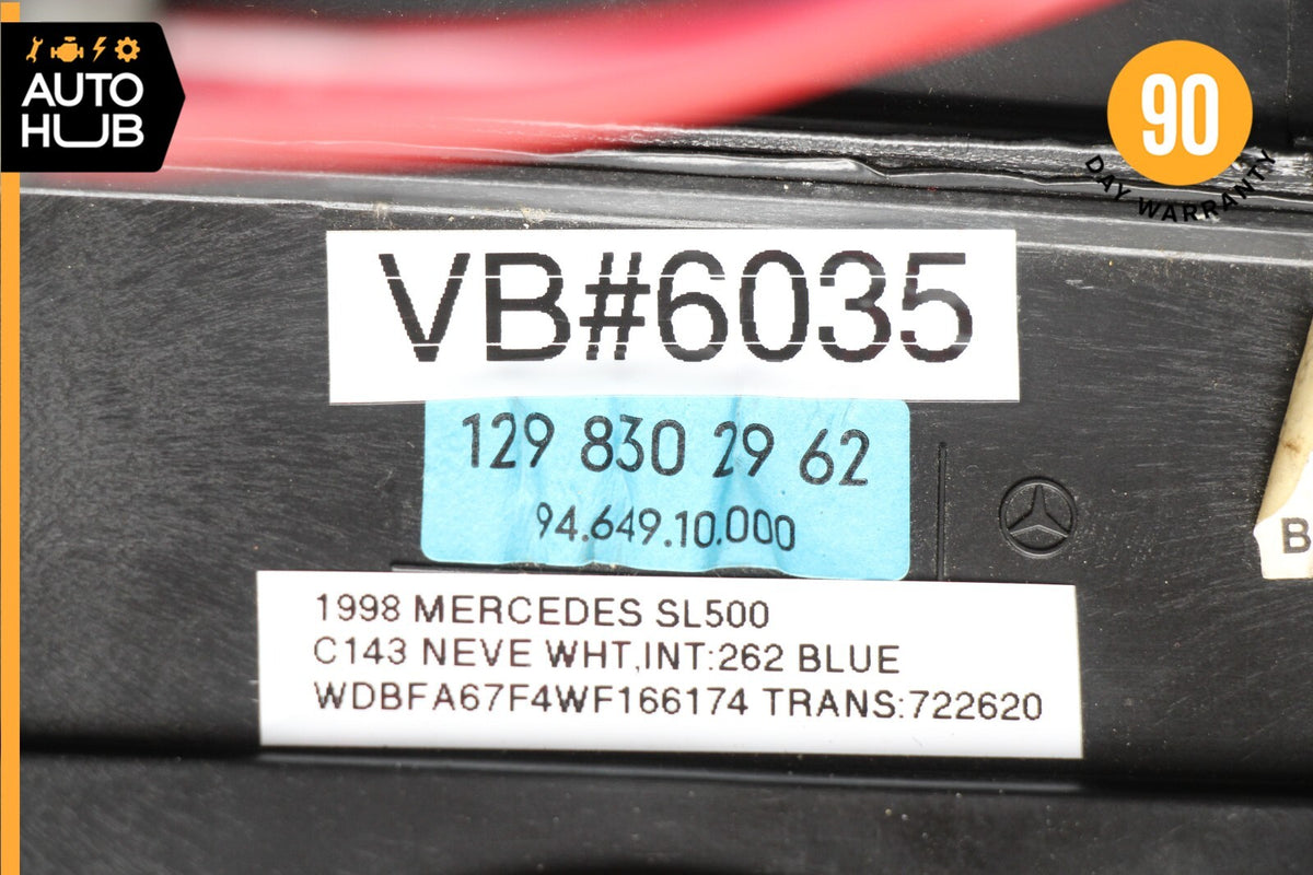 90-02 Mercedes R129 SL500 SL320 SL600 AC A/C Air Conditioning Heater Box OEM - photo 13