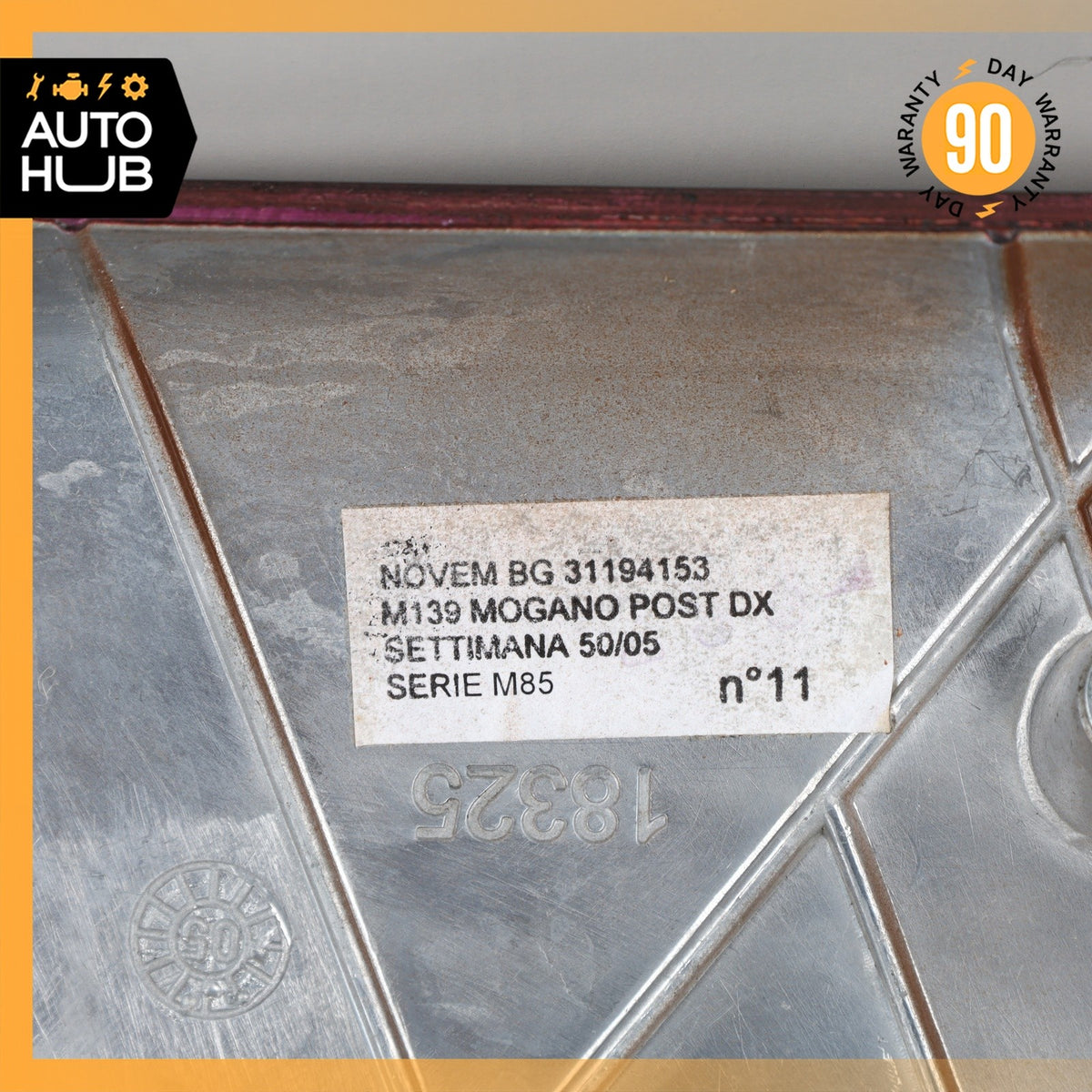 03-13 Maserati Quattroporte M139 Rear Right Side Door Panel Trim Panel Wood OEM - photo 12